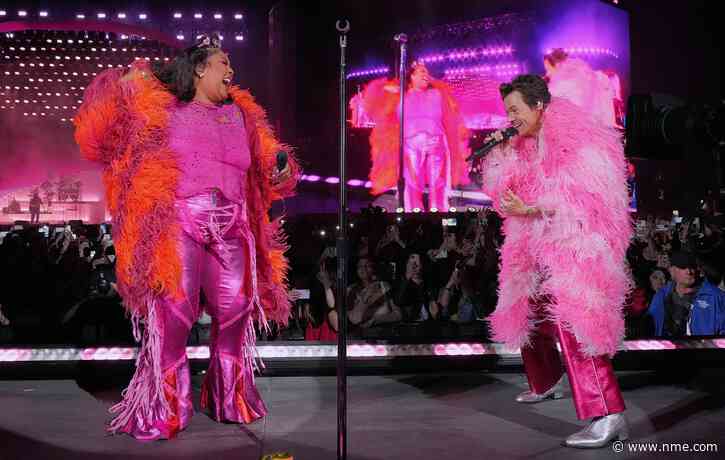 Lizzo was “genuinely surprised” Harry Styles asked her to perform at Coachella