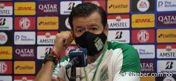 Erwin Sánchez: “El resultado no tiene nada que ver con el partido” | EL DEBER - EL DEBER