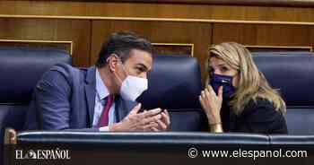 La sugerente foto del 'beso' entre Yolanda Díaz y Sánchez con la que está especulando todo Twitter - EL ESPAÑOL