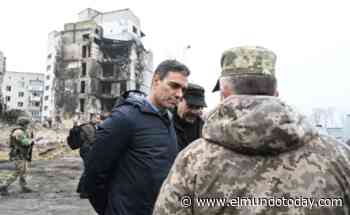 El entorno del Gobierno, cansado de que Sánchez insista en decir «cuando estuve en la guerra» para referirse a su visita a Ucrania - El Mundo Today