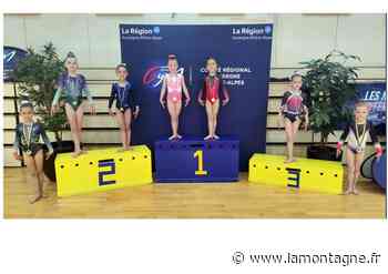 Les gymnastes au championnat interdépartemental Ouest individuel - Cournon-d'Auvergne (63800) - La Montagne