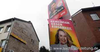 Landtagswahl 2022 in Aachen: Parteien beklagen Plakat-Schwund - Aachener Zeitung