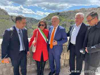 Presidente Repubblica d'Albania Ilir Meta visita i Sassi di Matera e partecipa a incontro con istituzioni al Palazzo Malvinni Malvezzi: report e foto - Sassilive.it