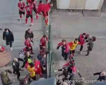 Rissa allo stadio di Matelica: 9 denunciati e 12 Daspo (Video) - Cronache Maceratesi