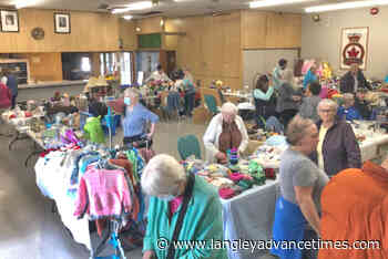 Aldergrove legion's auxiliary swap meet popular with crowds – Langley Advance Times - Langley Advance Times