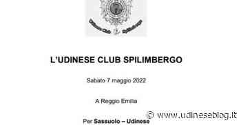 L'Udinese Club Spilimbergo organizza la trasferta a Reggio Emilia | Udinese Blog - Udinese Blog