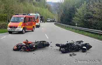 Unfall mit zwei Motorrädern auf der B388: Junge Männer verletzt - Passauer Neue Presse - PNP.de