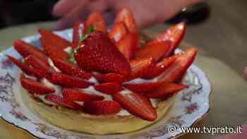 Ricetta crostata con crema e fragole - tvprato.it