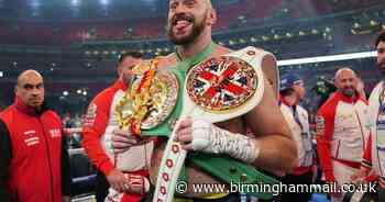 Solihull security boss protecting Tyson Fury at Wembley missed the big KO - Birmingham Live