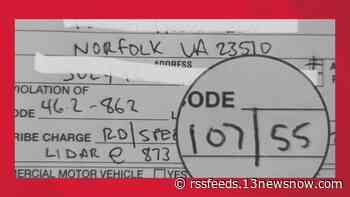 Virginia State Police gives tickets for people going over 100 mph in Norfolk