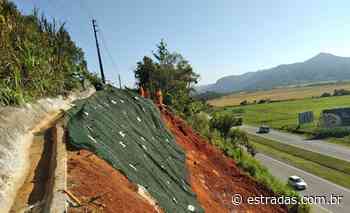 Obras de contenção da BR-101 continuam em Imbituba, em Santa Catarina - Estradas