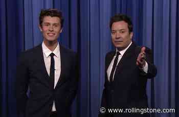 See Shawn Mendes Co-Host, Perform and Smash Eggs on His Head on ‘Fallon’