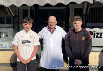 Chip shop supports rising cricket stars - Spalding Today