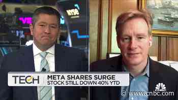 Meta is one of the best assets in consumer tech, says Evercore ISI's Mahaney - CNBC