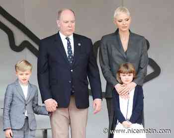 La princesse Charlène fait sa première apparition publique sur le podium du E-Prix à Monaco