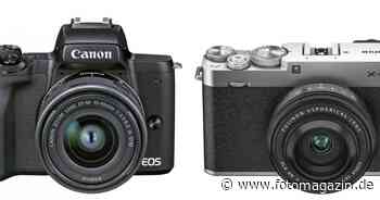 Im Test: Canon EOS M50 Mark II und Fujifilm X-E4 - fotoMAGAZIN