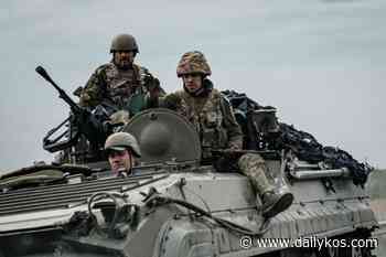 Ukraine update: Dept. of Defense acknowledges that logistics are limiting Russian advances - Daily Kos