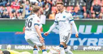 2. Bundesliga: HSV träumt nach Gala vom Aufstieg - Dresden verspielt vorzeitige Rettung - SPORT1