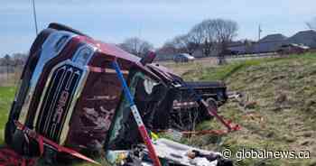 74-year-old man dead after highway vehicle rollover in Burlington