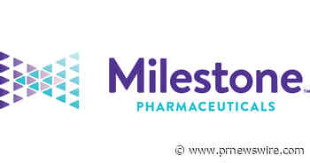 Milestone Pharmaceuticals Announces Presentation of Data from Phase 3 NODE-302 Study of Etripamil for the Treatment of PSVT