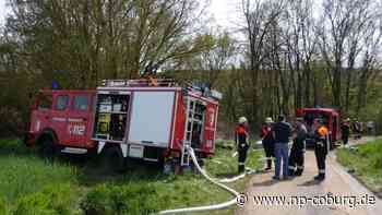 Waldbrand - Feuerwehr aus zwei Landkreisen im Einsatz - Neue Presse Coburg