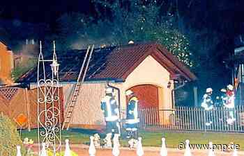 Nächtlicher Einsatz: Gartenhütte brennt komplett ab - Plattling - Passauer Neue Presse - PNP.de