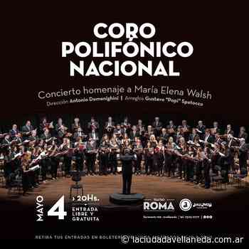 Concierto del Coro Polifónico Nacional en el Teatro Roma - Diario La Ciudad de Avellaneda