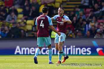 Burnley secure vital comeback win at Watford as Norwich's relegation confirmed - Ealing Times
