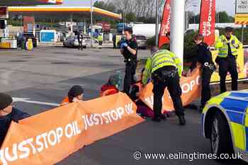 Four climate activists charged over protests at motorway service stations - Ealing Times