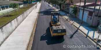 Prefeitura de Bertioga asfalta ruas de mais dois bairros da cidade - Costa Norte