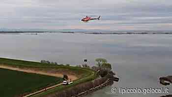 Grado, elicottero in azione in laguna per prelevare il generatore ad Anfora-Porto Buso - Il Piccolo
