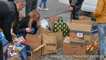 Spendenaktion in Sulz: Hilfsgüter werden in Hopfau gesammelt - Sulz & Umgebung - Schwarzwälder Bote