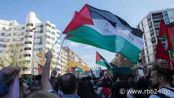Berliner Polizei verbietet alle pro-palästinensischen Demos - rbb24