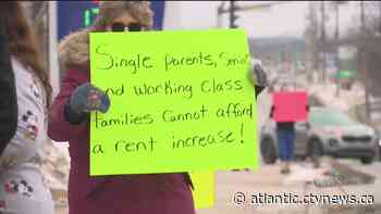 Fredericton tenants protest rent increase, looming evictions - CTV News Atlantic