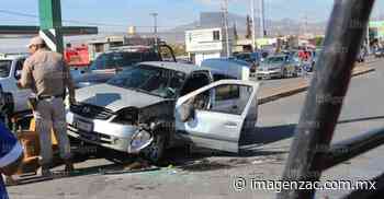 Policiaca Zacatecas: Choque deja un herido Fresnillo - Imagen de Zacatecas, el periódico de los zacatecanos