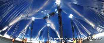 Le Grand Chapiteau du Cirque du Soleil érigé à Montréal