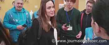 Angelina Jolie à Lviv pour rencontrer des déplacés