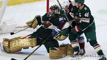 Wild beat Avalanche 4-1, earn home-ice in 1st round