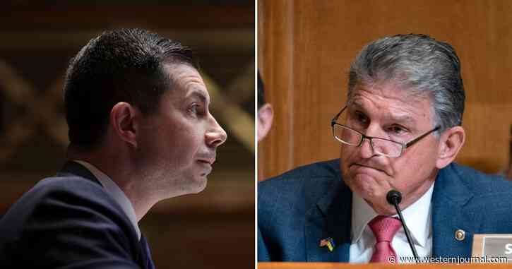 In Brutal Questioning of Buttigieg, Manchin Totally Dismantles Biden's Electric Vehicle Subsidy Plan
