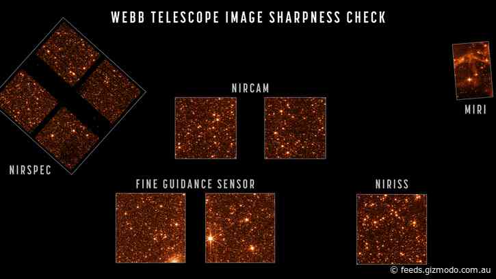 A Fully Aligned Webb Space Telescope Sees a Field of Stars