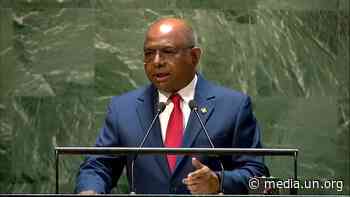 Abdulla Shahid (General Assembly President) on the High Level Meeting of the General Assembly to assess the implementation of the New Urban Agenda, 76th session - UN Web TV