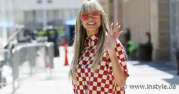 Mode-Trend Zweiteiler stylen: Heidi Klum macht's vor - InStyle