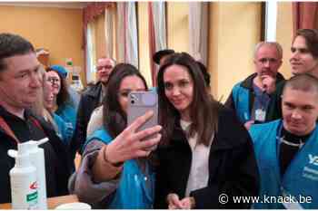 Oorlog in Oekraïne: Angelina Jolie gespot in Oekraïense stad Lviv