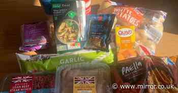 'We spent £13 on Aldi food to feed two people for a week and ate delicious meals' - The Mirror