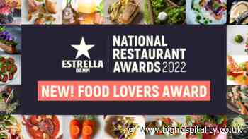 Estrella Damm National Restaurant Awards launches Food Lovers Award - BigHospitality.co.uk
