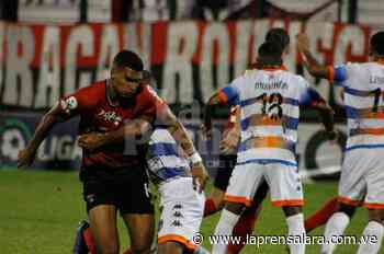 Deportivo Lara iguala 1-1 con el Aragua en Maracay - La Prensa de Lara
