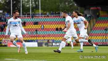 HFC zittert weiter: Viktoria Berlin und SC Verl spielen Halle nicht in die Karten - Mitteldeutsche Zeitung