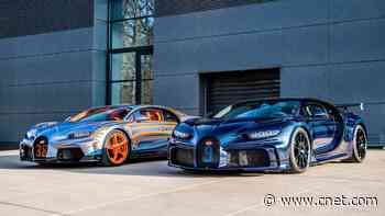 Bugatti's Intricate Vagues de Lumière Liveries Look Amazing     - CNET