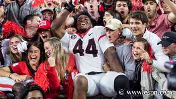 Georgia breaks NFL mark with 15 players drafted