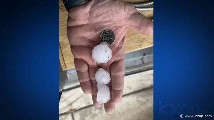 GALLERY: KXAN viewers share hail photos during Saturday's severe storm